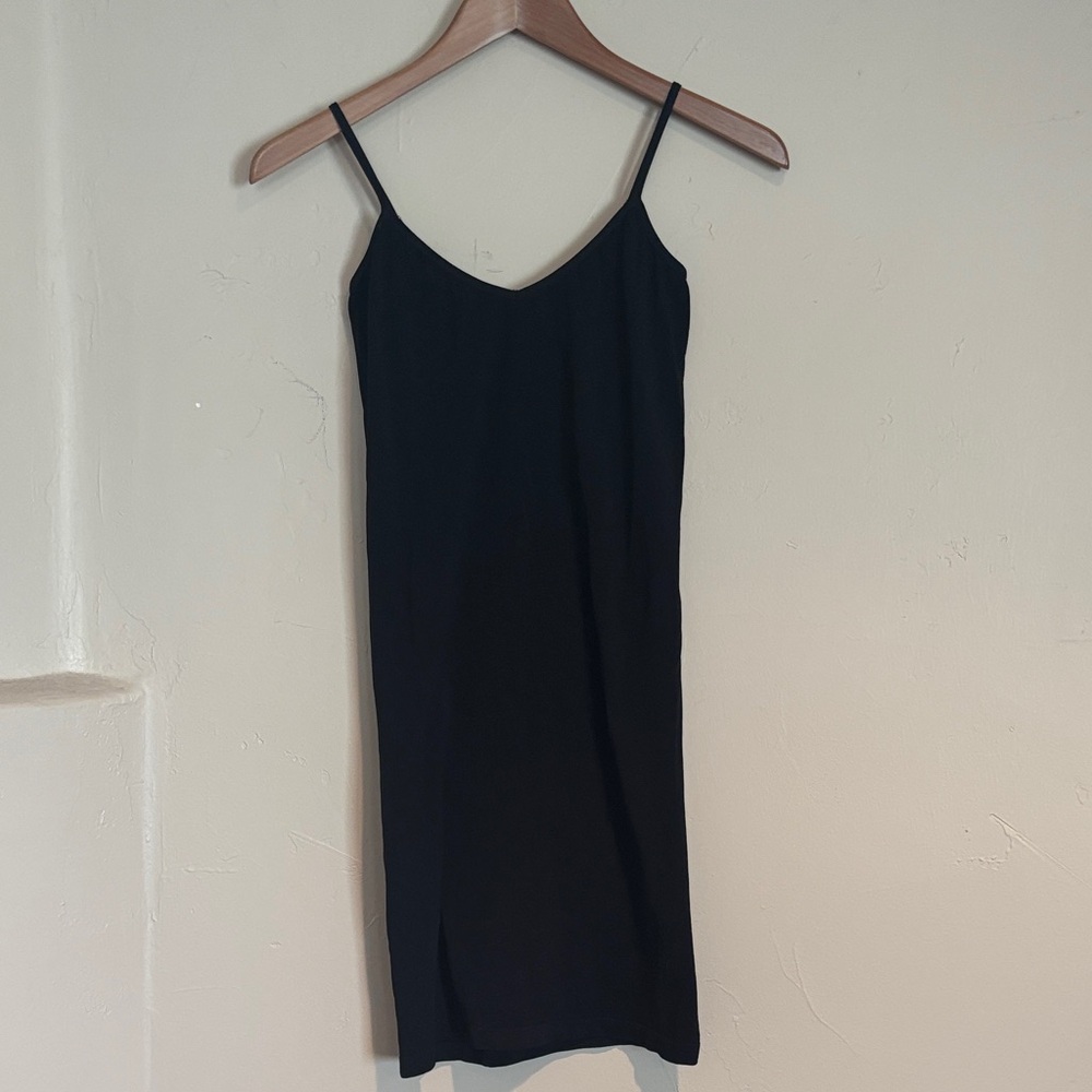 Free People Black Intimately Slip Dress